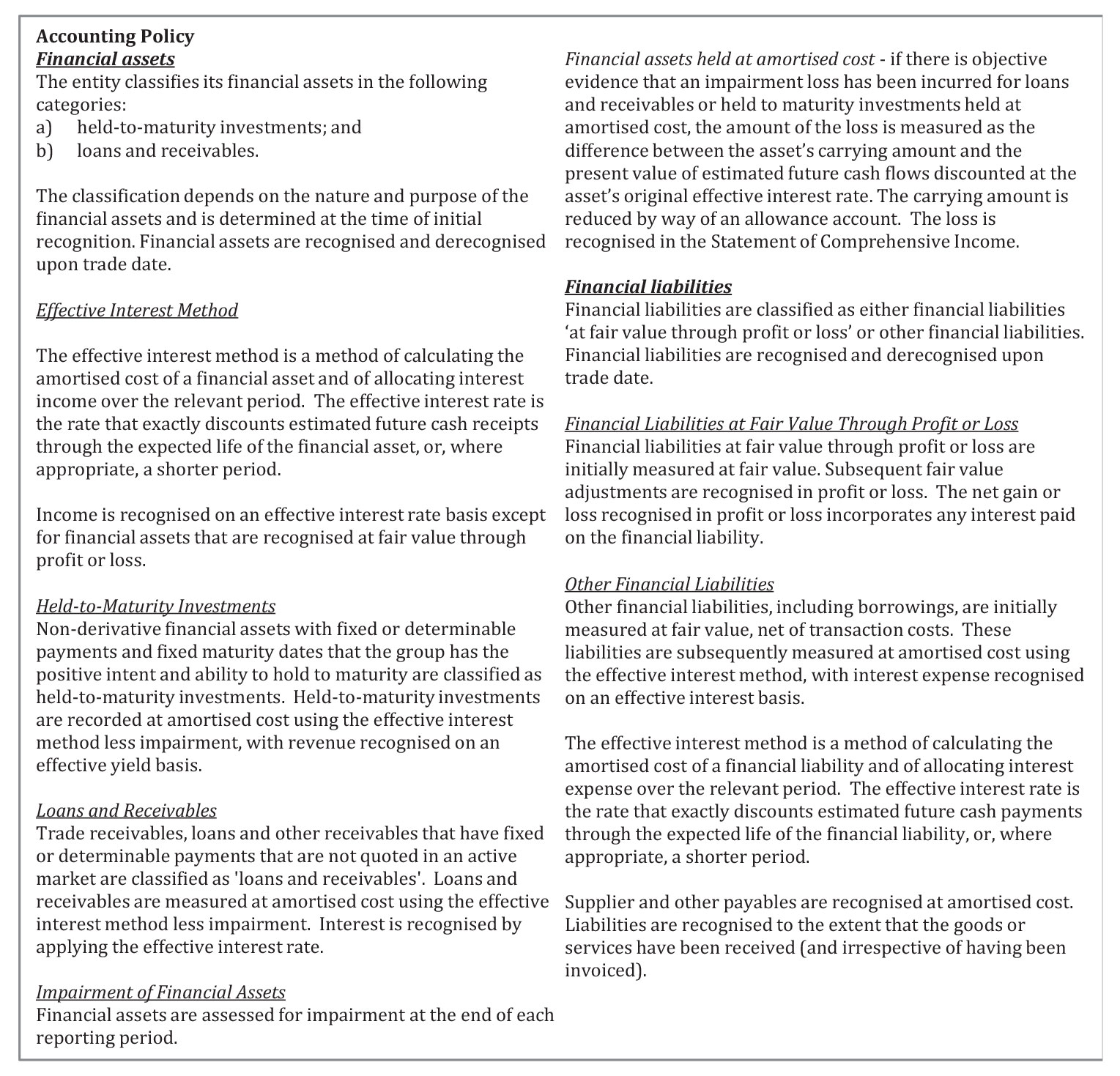 a photograph of Managing Uncertainties document (page 3)