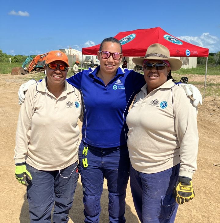 TSRA Rangers battle weeds on Boigu