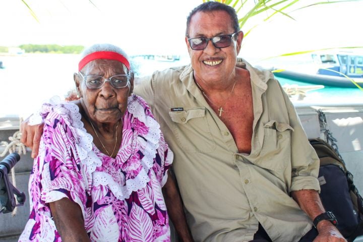 Taina Miskin, Kaurareg Elder and James Ah Mat, Kaurareg Ranger