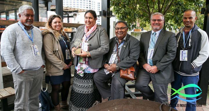 Torres Strait woman receives national seafood industry award