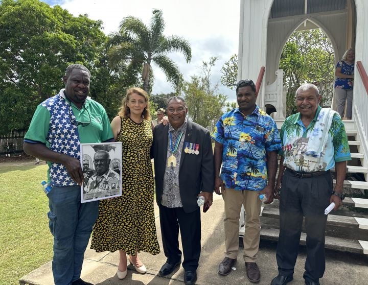 Townsville shines a light on Torres Strait's military service