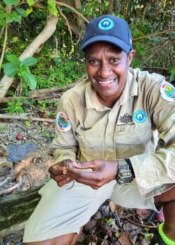 Belphine (Gloria) Stephen - TSRA Senior Ugaram Ranger– Ugar Island