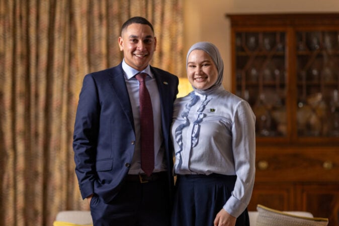 Bhosten Savage and Isobel Loban Yorkston will be the first Torres Strait Islander students to study full-time at Oxford University.