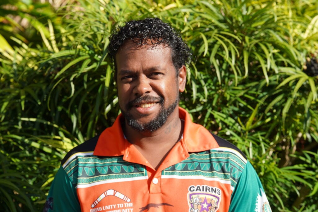 Ian Wymarra, a proud Gudang-Yadhaykenu man from Bamaga / Seisia in Cape York and the only representative from the Northern Peninsula Area (NPA) stands proudly at the PZJA committee induction in Cairns, Far North Queensland, Australia and will represent the Torres Strait region.