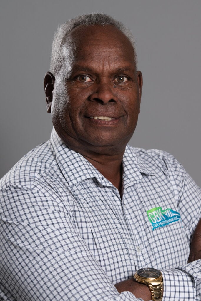 Headshot of Maluilgal Registered Native Title Body Corporate Chairperson Keith Pabai