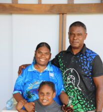 Anson Dorante, Daughter Tyra and Granddaughter Zenovia