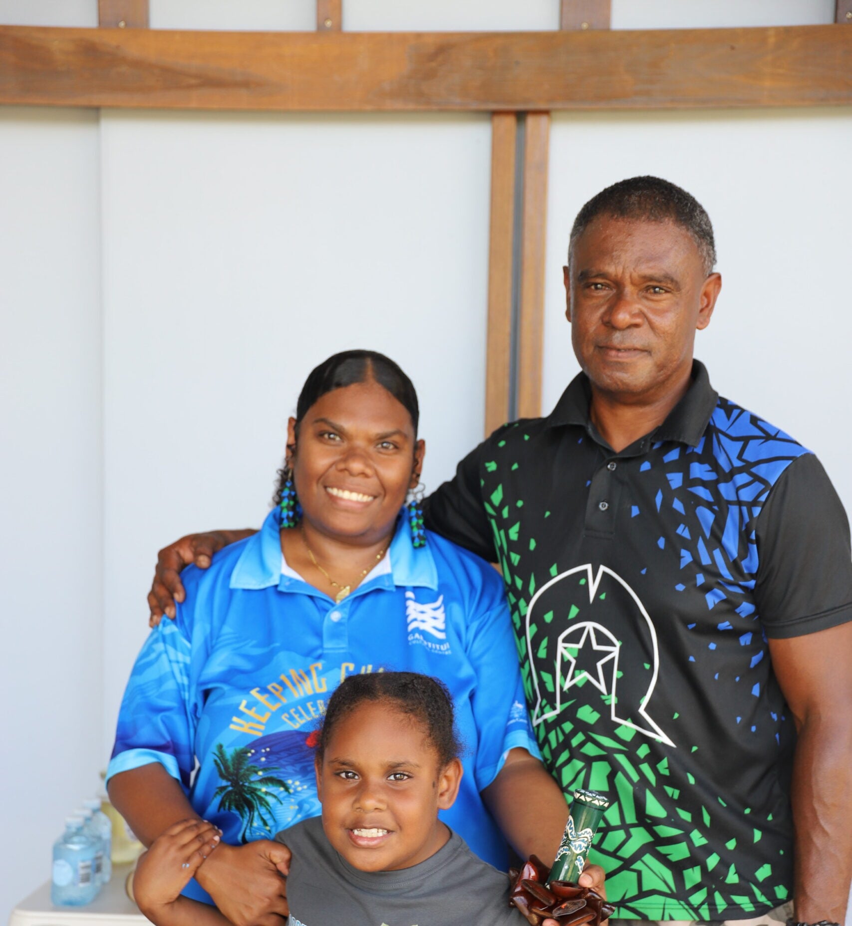 Anson Dorante, Daughter Tyra and Granddaughter Zenovia Lightbox