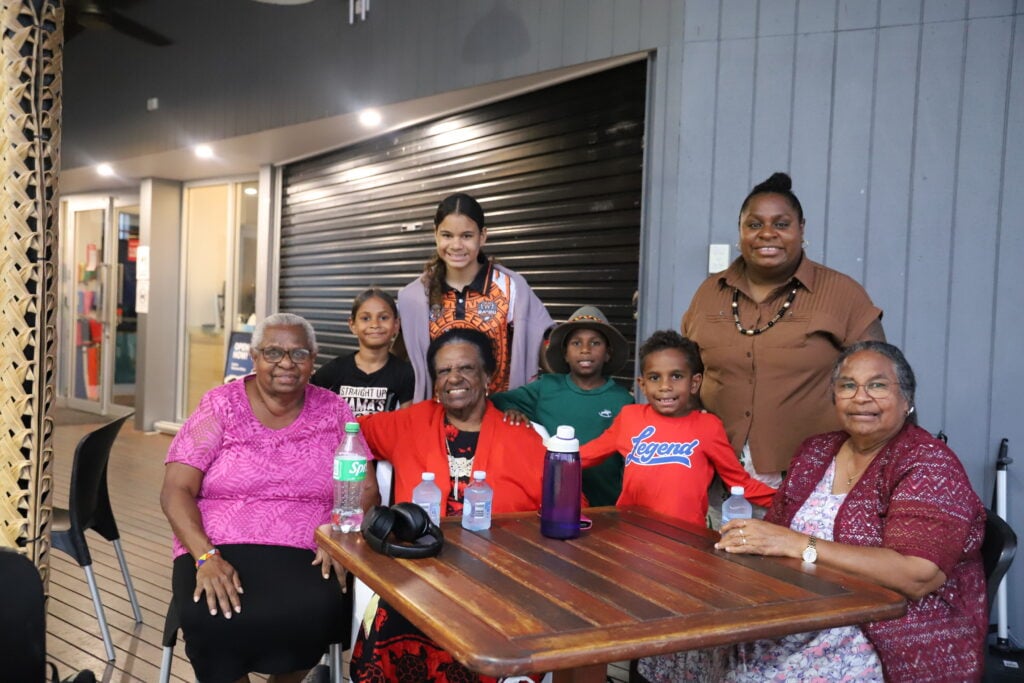 Families get comfortable for the Horizon Screening