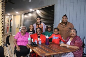 Families get comfortable for the Horizon Screening